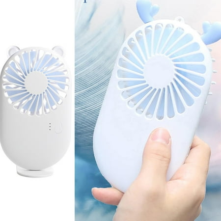 

Fieroe Fans Usb Pocket White Bear Fan Household Fan Small Fan*1
