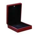 thumbnail image 2 of Led Lighted Necklace Box Rubber + Plush Pendant Case For Jewelry Display Wedding Valentine's Day Gi, 2 of 5