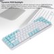 thumbnail image 3 of Teclado Teclado Mecánico 60% RGB Blue Switch 68 Teclas Teclado de Juego Con Cable para La Computerador Portátil PC, 3 of 7