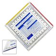 thumbnail image 6 of Map Protractor, Flight Ruler, Aviation Navigation Ruler, Calibration Accuracy, 6 of 9