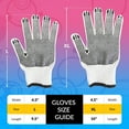 thumbnail image 5 of PVC Double Side Dot String Gloves 9.5" for Women. Protective String Knit Gloves 240 Pack, 5 of 7