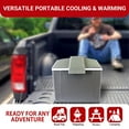 thumbnail image 4 of Koolatron 12V Electric Cooler/Warmer 9L (9.8 qt), Adjustable Strap, Gray, 4 of 7