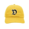 thumbnail image 2 of Daxton Old English 3D Alphabet Letters Numbers Initial Baseball Dad Hat - Gold, Letter D, 2 of 2