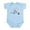 Sky Blue, variant on CafePress - I Drink Your Milkshake Infant Bodysuit - Baby Light Bodysuit, Size Newborn - 24 Months