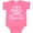 Hot Pink, variant on Inktastic Mimi and Papa Love Me for Grandchild Boys or Girls Baby Bodysuit