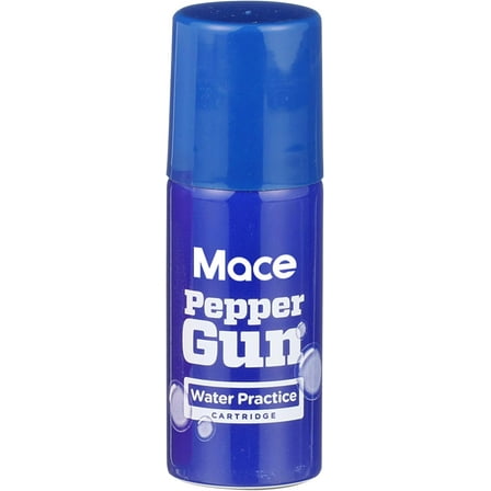 Mace Brand Practice Water Trainer Cartridge Refill for Mace Pepper Gun 2.0, 0.99 oz, Inert Practice Spray, Helps Improve Accuracy & Confidence