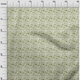 thumbnail image 3 of oneOone Rayon Light Green Fabric Floral Quilting Supplies Print Sewing Fabric By The Yard 56 Inch Wide, 3 of 5