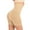 Beige, variant on Womens Shapewear Tummy Control Boyshort High Waist Thigh Slimmer Panties Waist Trainer Body Shaper Butt Lifter Underwear