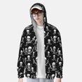 thumbnail image 2 of Fotbe Pirate skulls Chaqueta con Protección Solar UPF 50+ para Hombre y Mujer, Camisa con Capucha y Bolsillos-Large, 2 of 7