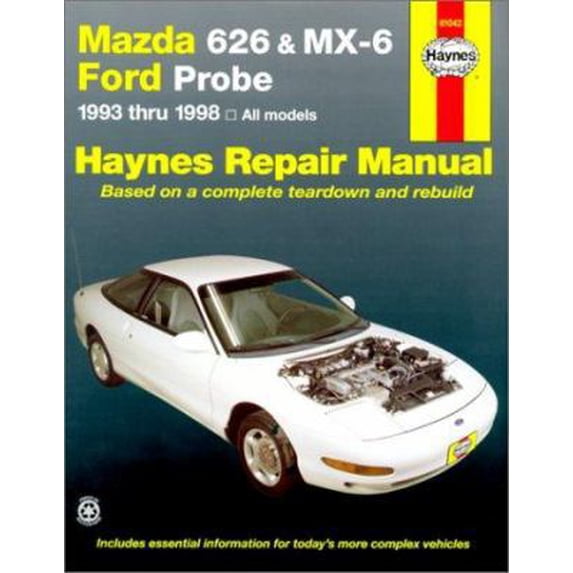Pre-Owned Haynes Mazda 626, MX-6 and Ford Probe: 1993 Thru 1998 (Paperback) by Motorbooks International, Jay Storer