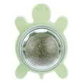 thumbnail image 1 of Fiudx Pelota de Menta Giratoria con Forma de Tortuga, Juguete de Pared con Hierba Gatera y Adhesivo Fuerte, Antiestrés para Gatos, Juguete Masticable Duradero para Gatitos, Multisuperficie, Materiale, 1 of 1