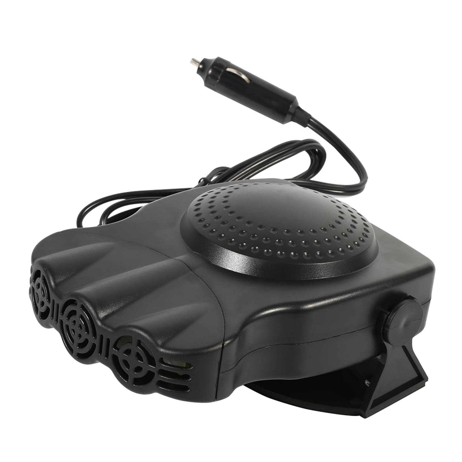 Chauffage Voiture 12V 120W Dégivrage Et Ventilateur 2 En 1 - Pivotant 360° - Désembuage Rapide
