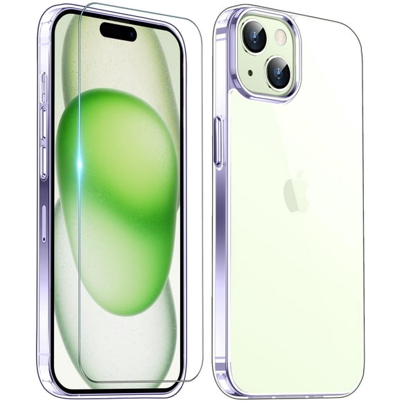 Funda Temdan diseñada para iPhone 15 Plus cristal clara