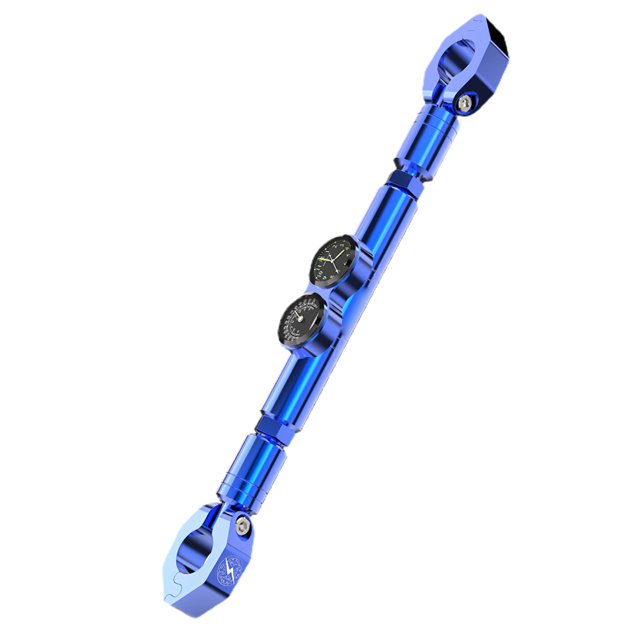 Manillar De Motocicleta Dos En Uno, Barra Multifuncional, Manillar De Equilibrio, Palanca De Equilibrio Ajustable Con Reloj Y Termómetros seitruly VI009562-03