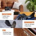 thumbnail image 4 of Kit de reparación de cuero KIEPOL Black Leather Recoloring Balm, 4 of 6