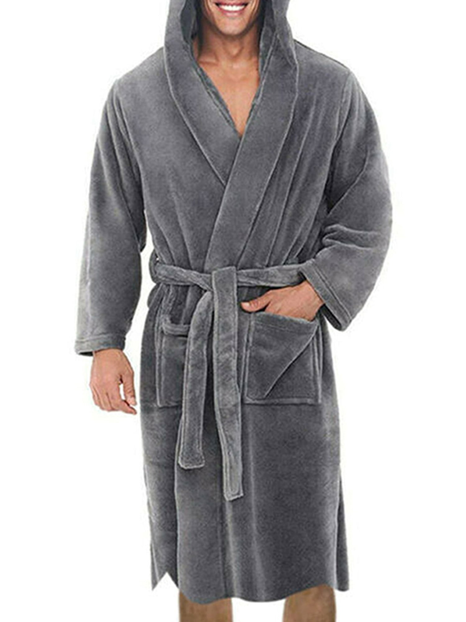 Extra Long Thick Warm Grid Flannel Towel Bathrobe Women For Men And Women  Winter Thermal Dressing Gown From Uikta, $39.39 | DHgate.Com