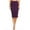 Purple, variant on Women's Trendy Style Solid Pencil Skirt