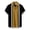 Gold, variant on SXCXLSA Mens Striped Shirt Regular Fit Collar Short Sleeve Button Down Shirt Comfortable Business Casual Tee Gold XL