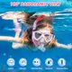 thumbnail image 2 of Set de Snorkel KUYOU para Niños con Máscara Antivaho y Gafas de Natación, 2 of 8