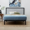 Gap Home Metal Upholstered Bed, Full, Gray