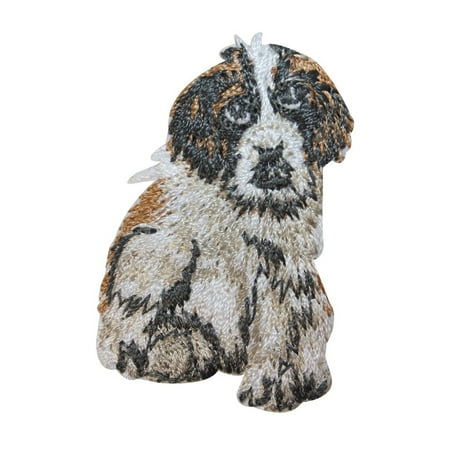 Spaniel Needlepoint - ID 2849B Spaniel Hunting Dog Patch Cute Pet Puppy Embroidered Iron On Applique