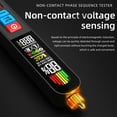 thumbnail image 6 of Multifunction None Electrical Phase Rotation Tester Featuring LCD Screen For Vehicle Electrical Systems Testing, 6 of 13