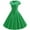 Green, variant on Bigersell Formal Dresses for Women Evening Party Summer Female V-Neck Short Sleeve Knee Length Cocktail Dress Style D-94 Ladies Summer Dresses Regular Summer Dresses , Purple S