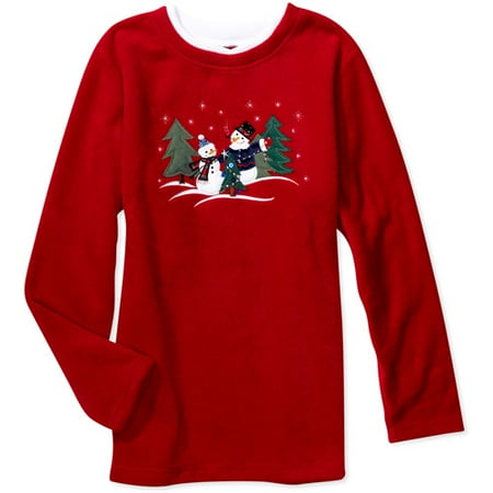 Women's Christmas Snowmen Fleece Pullover