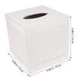 thumbnail image 2 of unbranded 1Ud Caja Para Pañuelos De Cuero PU Con Apertura Y Estilo Moderno, 2 of 5