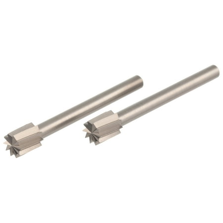 

Dremel 196 7/32 inch Grooved Rectangle Tipped High Speed Cutter for Wood Plastic and Soft Metals 2-Pack Accessory