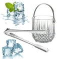 thumbnail image 6 of Acrylic Storage Tub, Drinks , Champagne Beer Chiller, Bucket, Party Beverage Bin for Beer Bottles Home Cocktail Parties , Clear Round, 6 of 8