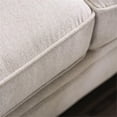 thumbnail image 4 of Bowery Hill Contemporary Chenille Corner Sectional in Ivory Finish, 4 of 6