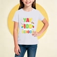 thumbnail image 4 of PWPSG Kids 100 Days of School Shirt Boys Girls Summer Short Sleeve Crewneck Tee Back to School Casual Short Sleeve Top 100th Day Smarter Print Tops White 7-8 Years, 4 of 5