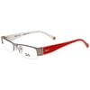 Dolce and Gabbana Transparent Rectangular Unisex Eyeglasses DD5080 464 52