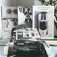 thumbnail image 4 of Caja de almacenamiento de libros falsos, Decoración de mesa de centro, marca de lujo, Perfume, supercoche, chica de moda, decoración de Bderoom, 4 of 5