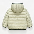 thumbnail image 5 of Puffer Jacket Zaewscy Girls Hooded Lightweight Puffer Jacket Full Zip Quilted Warm Casual Outerwear Coat Green 9-10Years, 5 of 9