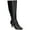 Black, variant on Bella Vita Womens Sasha Plus Faux Leather Plus Size Calf Knee-High Boots
