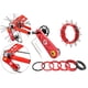 thumbnail image 5 of Tensor de Cadena de Bicicleta Soledad Convertidor Ajustador 13T/14T/15T Rojo 13T, 5 of 10