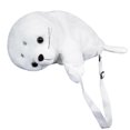 thumbnail image 1 of Animal Shape Backpack with Adjustable Shoulder Straps Breathable Cute White Seal Animal Shape School Bag, 1 of 5