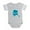 Heather Gray, variant on CafePress - 3 Alaska - Cute Infant Baby Football Bodysuit
