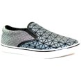 thumbnail image 1 of Bernie Mev's Womens Verona Web Slip On Sneaker - Pewter Grey, 1 of 1