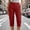 *Red, variant on ClodeEU Women's Drawstring Cargo Capri Pants with Pockets,Casual Outdoor Hiking Cropped Trousers Gray,Womens Plus M