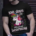 thumbnail image 2 of 100Th Day Of School Unicorn Girls 100 Days Of School V3 TShirt, 2 of 6