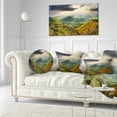 thumbnail image 3 of Designart Slovakia Spring Forest Mountain - Landscape Printed Throw Pillow - 12x20, 3 of 5