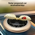 ASKMZ Car Aromatherapy Leaf Ladybug Shape Car High Temperature