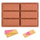 thumbnail image 1 of Molde para barras de chocolate Primary Deep Dubai Break Apart de silicona, 1 of 6
