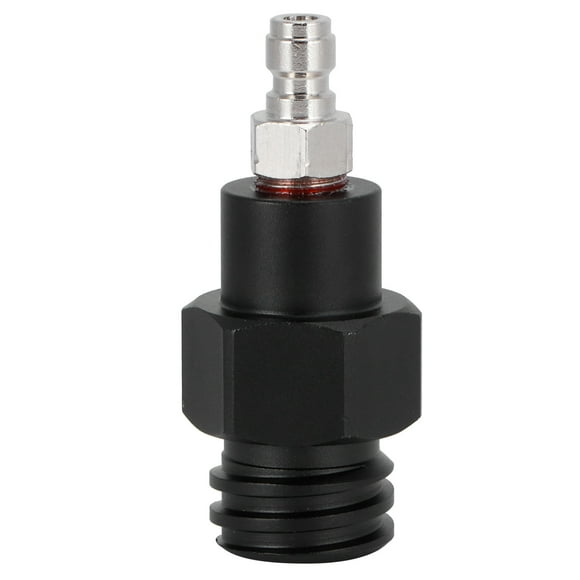 Soda Supplies TR21-4 Adaptateur de réservoir de cylindre de CO2 mâle vers filetage mâle pour Soda Club Noir 8 mm