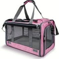 thumbnail image 2 of Soft-Sided Pet Carrier for Large Cats & Small Dogs, Airline Approved, Collapsible Portable Travel Carrier, Breathable Durable Privacy Pet Bag, Multiple Colors Cat Accessories, 2 of 34