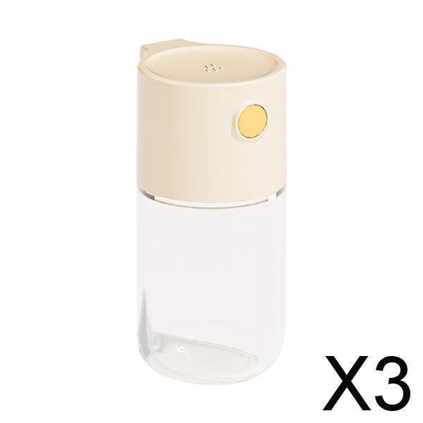 Coctelera de Sales con Límite de Vidrio Soledad Recipiente para condimentos Tipo prensa 180ml
