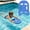 Blue, variant on Swim Training Kickboard – Floating Flutter Board for Swimming Practice, Durable & Buoyant, Ideal for Kicking Drills, Lap Swimming & Water Aerobics